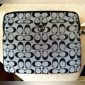 NWT Coach Tablet Zip Sleeve/Cover